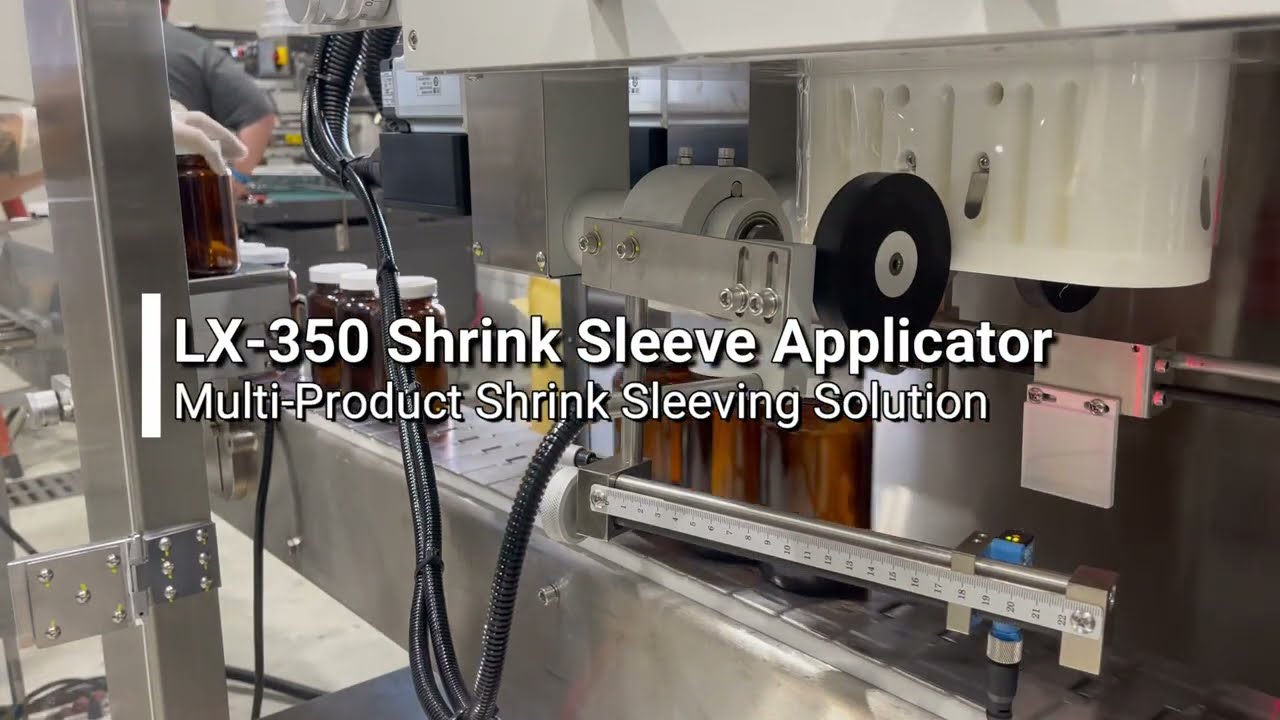 LX-350 High Speed Shrink Sleeve Applicator - Multi-Pack Sleeving Solutions from AFM