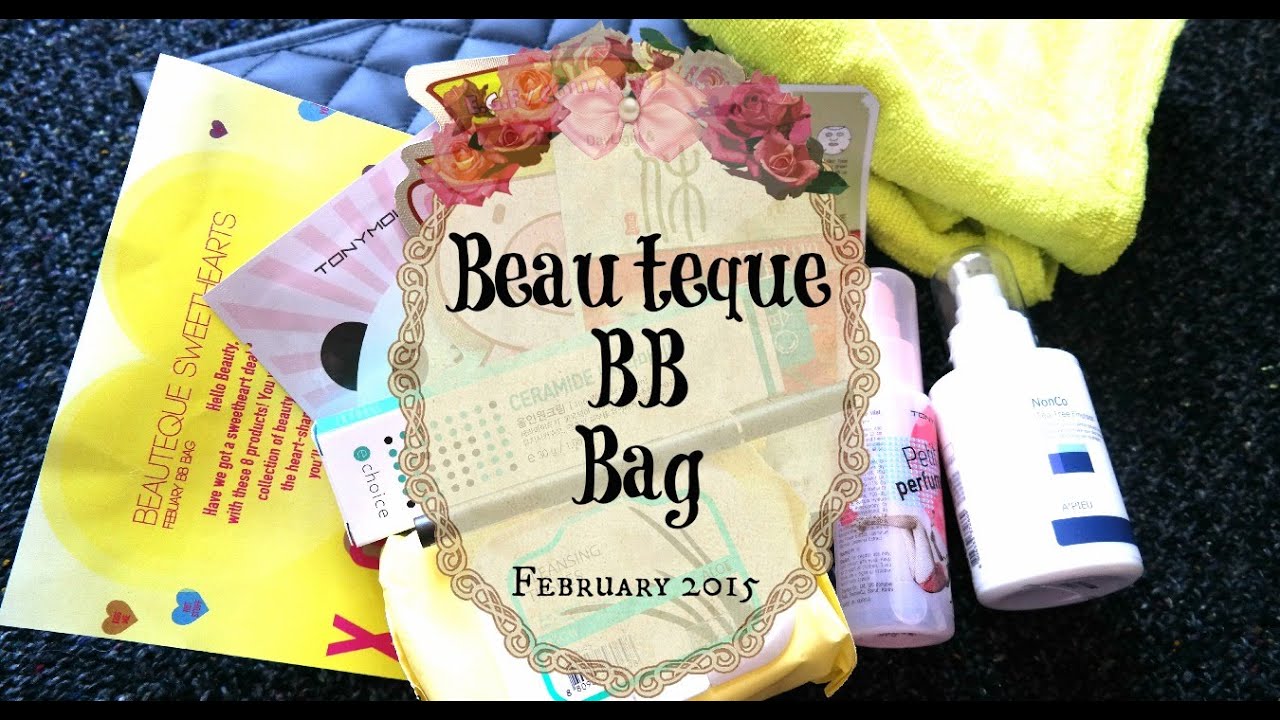 Beauteque BB Bag February 2015