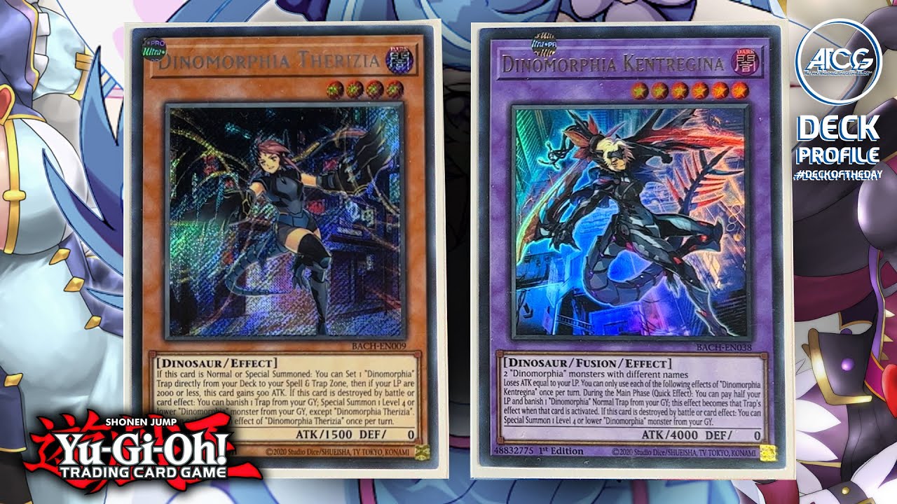 Yu-Gi-Oh! DINOMORPHIA Deck Profile (COMPETITIVE) - Post BATTLE OF CHAOS (March 2022)