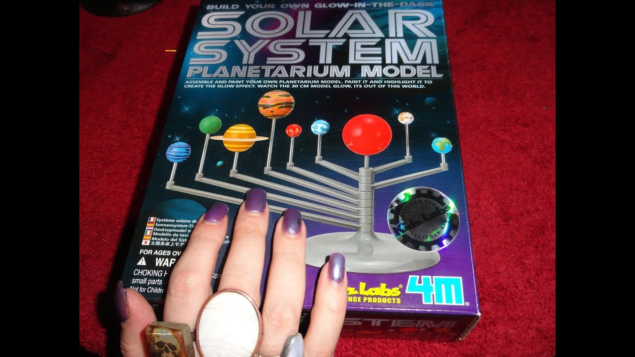 ASMR/ Relaxation/ Whispering - Toy Orrery