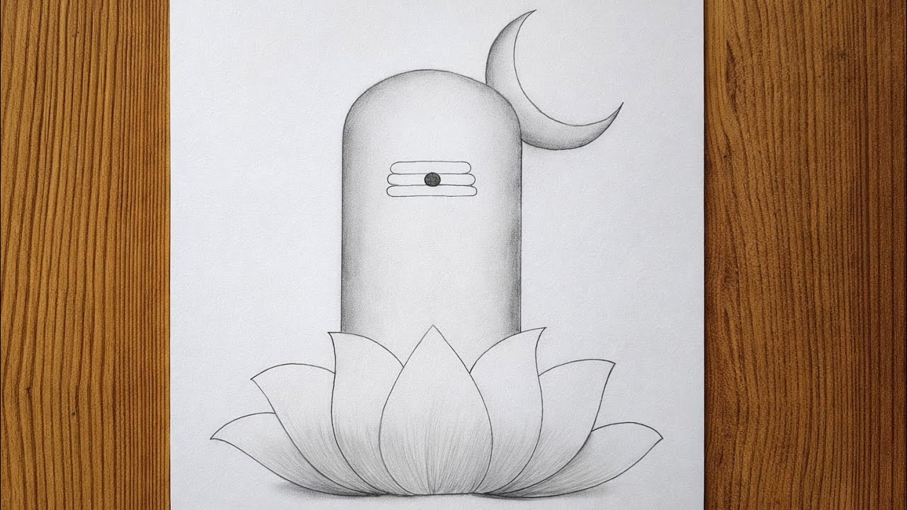 Shivji Shivling Drawing Easy | Shivling Drawing | Mahadev Drawing | God Drawing | Easy Drawing