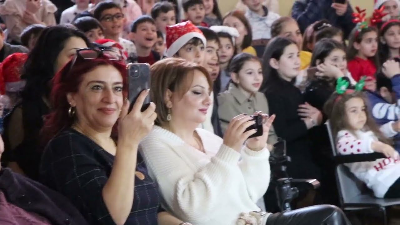 Ամանորյա միջոցառում 104 դպրոցում 2024թ