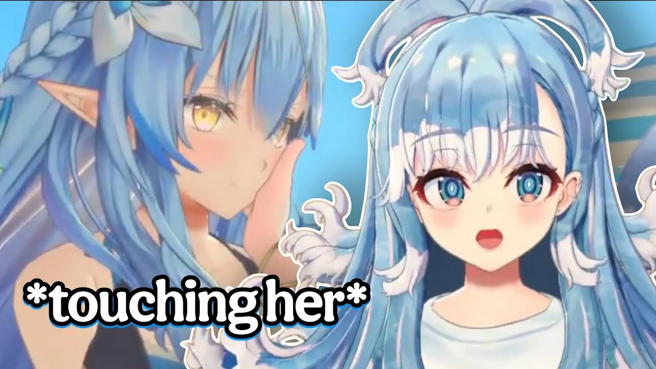 Kobo touching Lamy instinctively after seeing her is just too adorable!