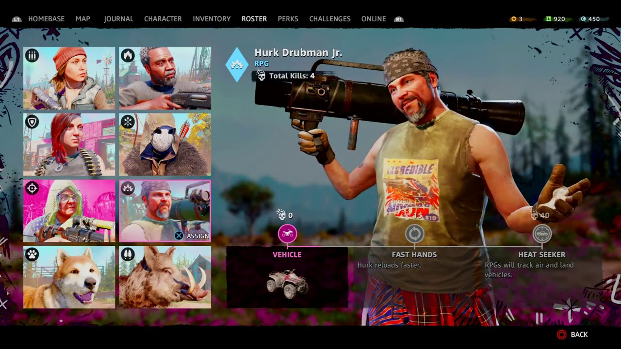 Far Cry New Dawn - Guns for Hire Complete Roster
