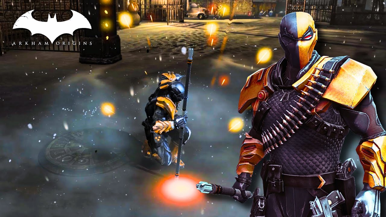 Batman: Arkham Origins - Injustice Deathstroke Free Roam