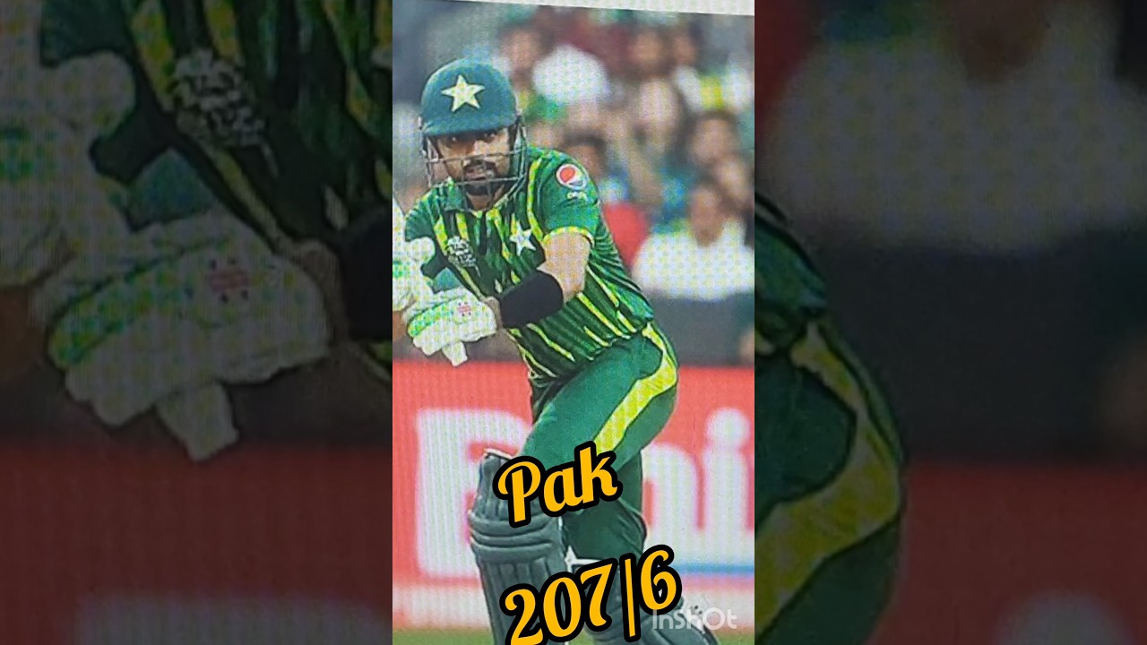 Pakistan 207/6 Vs Australia Today 3rd T20 Australia Vs Pakistan live 