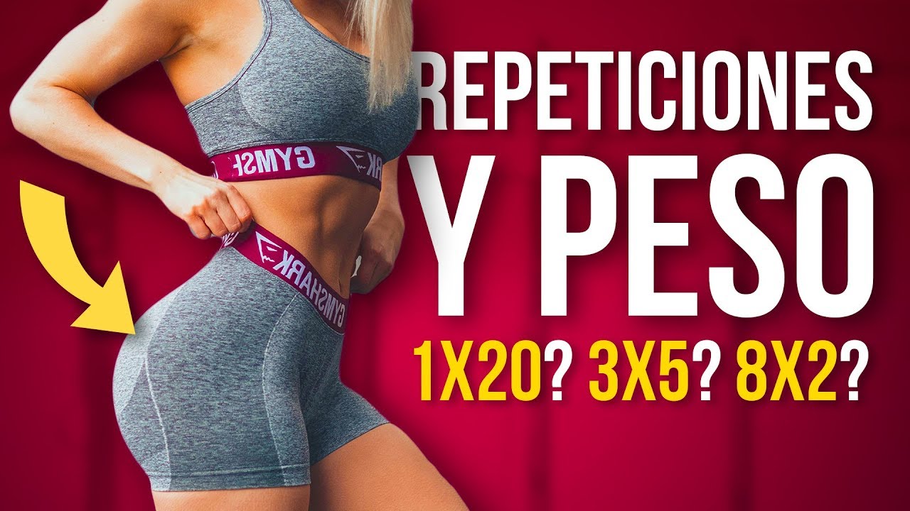 CRECER TUS GLÚTEOS: ¿Altas o bajas REPETICIONES?