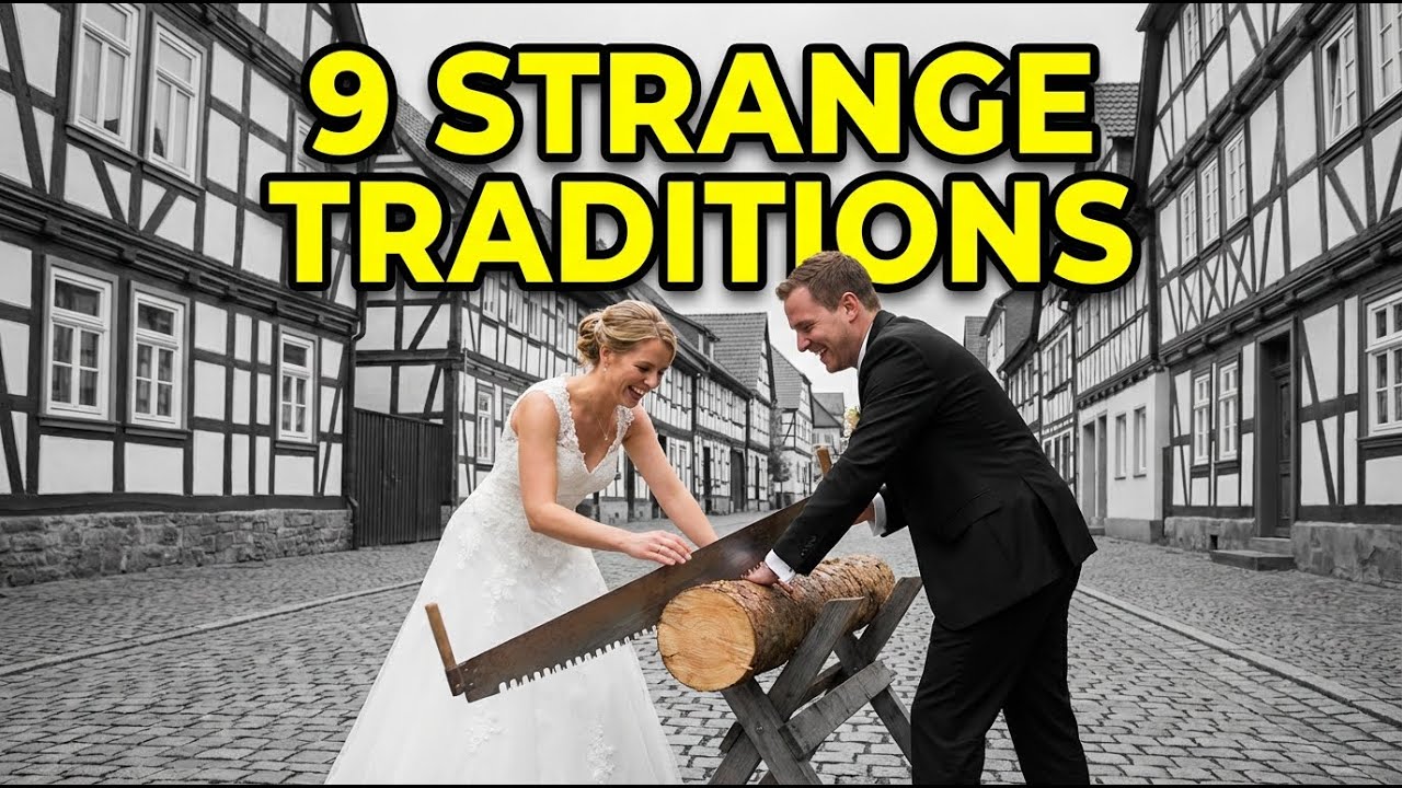 9 необычных свадебных традиций, которые существуют только в Германии.