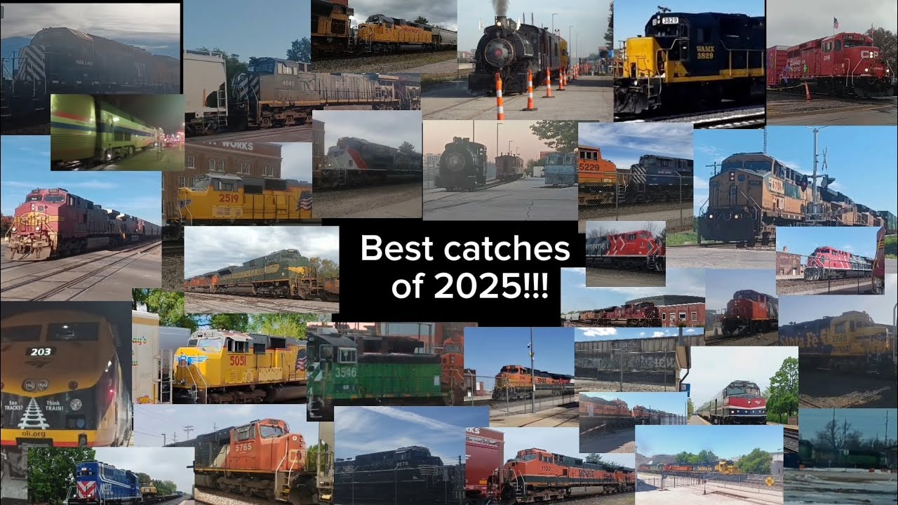 Best railfanning catches of 2025