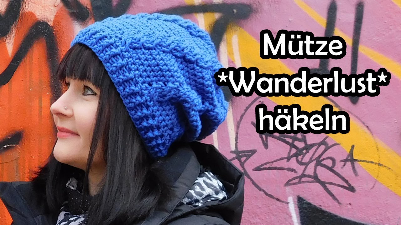 Mütze *WANDERLUST* häkeln - Romy Fischer Häkelanleitung