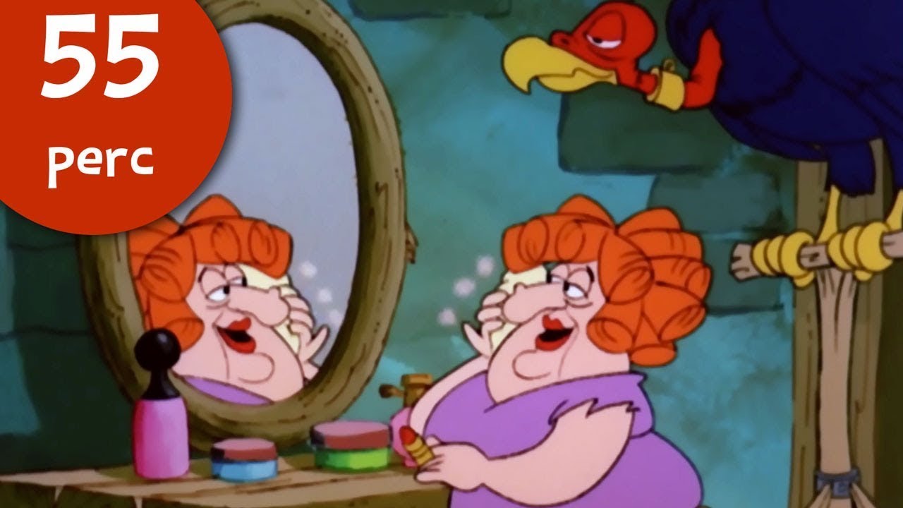 Bibircsóka A boszorkány • Hupikék Törpikék 1 óra