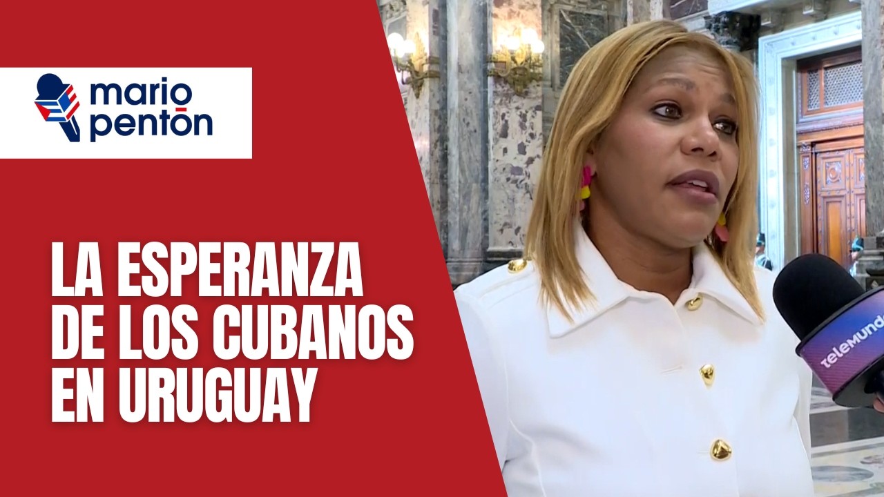 Histórico: cubana se convierte en diputada en Uruguay y envía mensaje a la isla