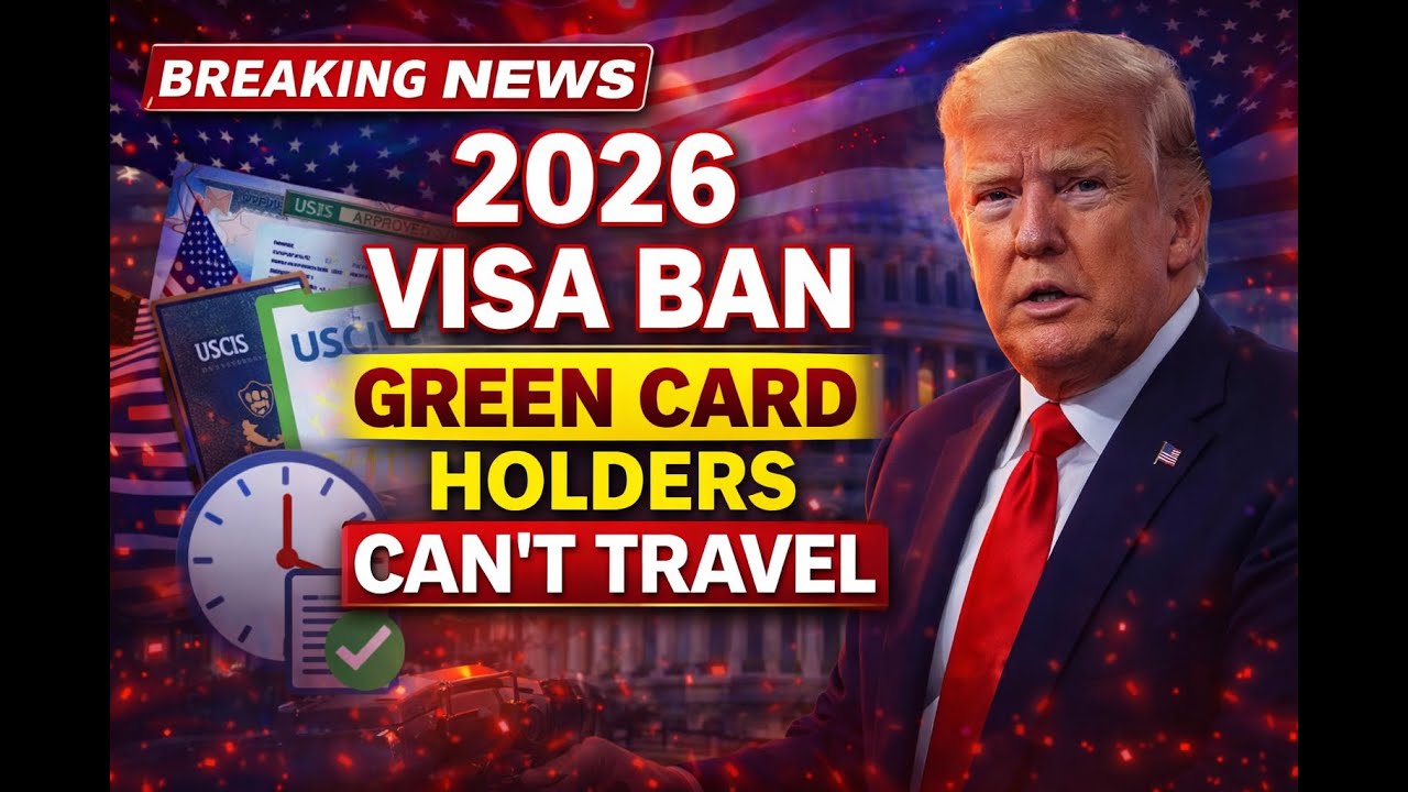 Trump's 2026 Visa Ban: Green Card Holders CAN'T Travel to These Countries