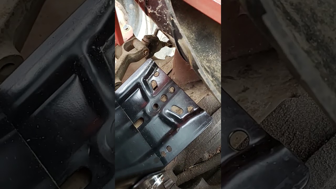 Fixing my tractor's seat 