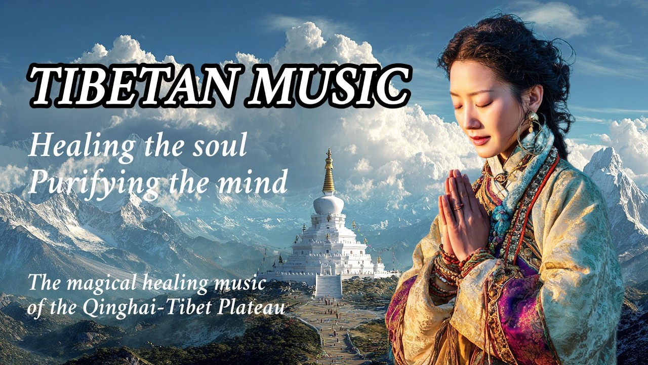 Tibetan Music and Traditional Singing Bowl Temple Healing，Healing the Soul 