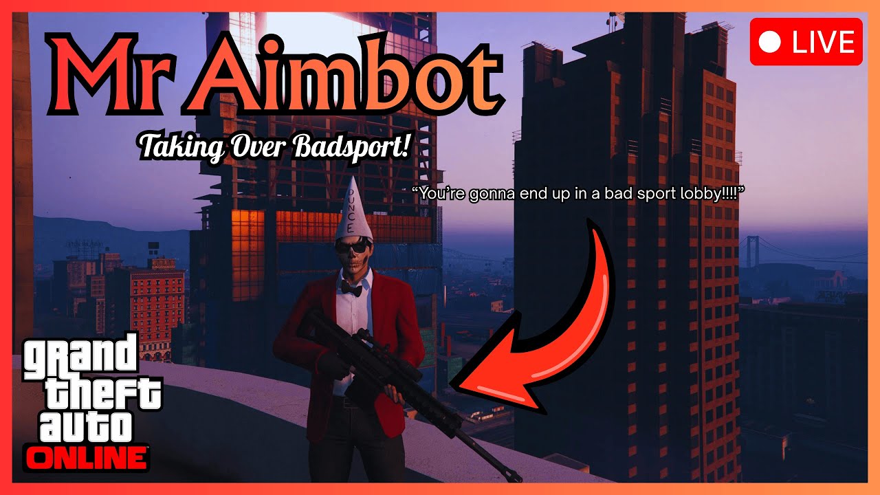 The Most HATED Player Pushing Around Bad Sport Tryhards in GTA 5 Online! (PS5)