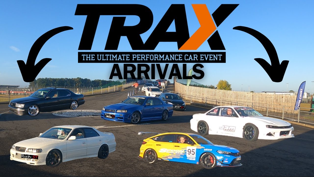 Cars Arriving To The OG Modified Car Show TRAX '25