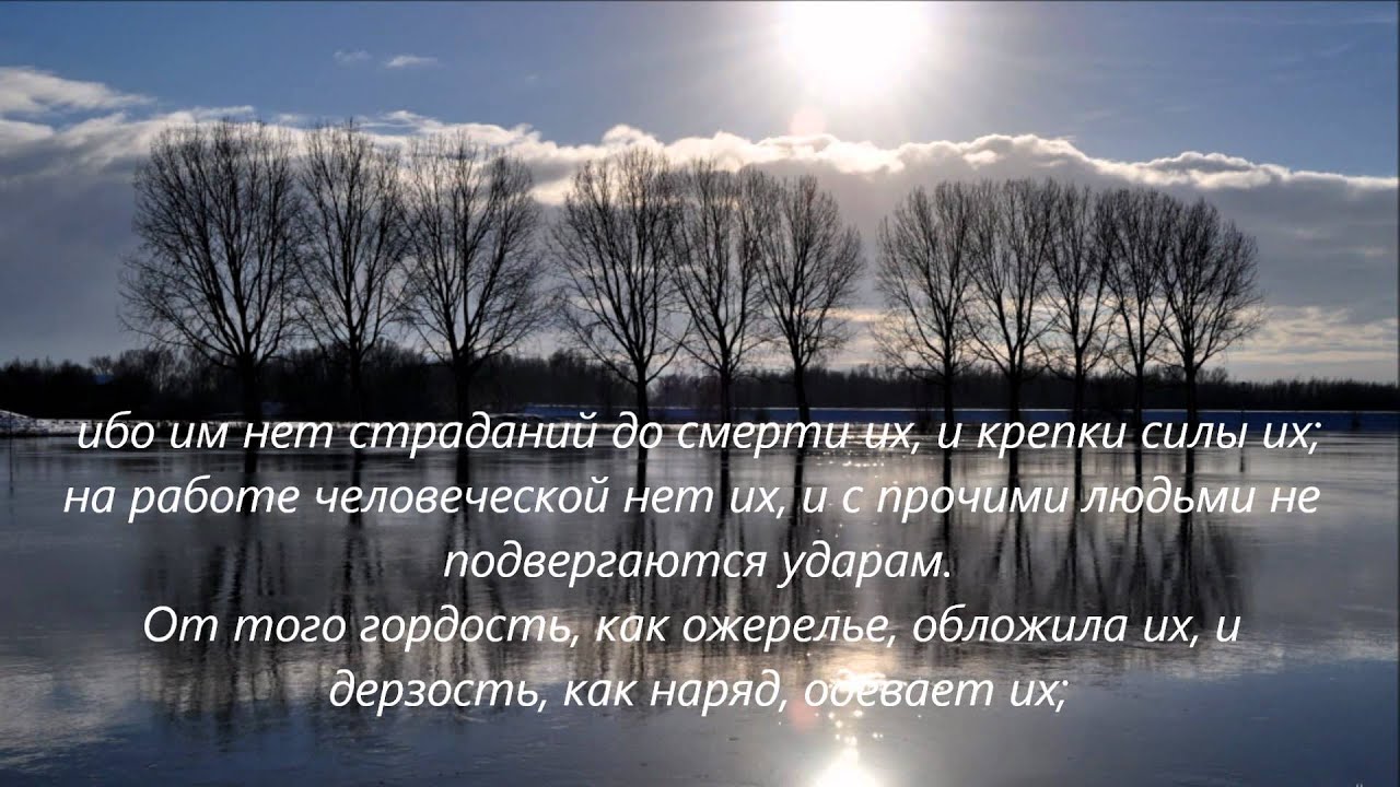Псалом 71-72_Боже мой! избавь меня из руки нечестивого