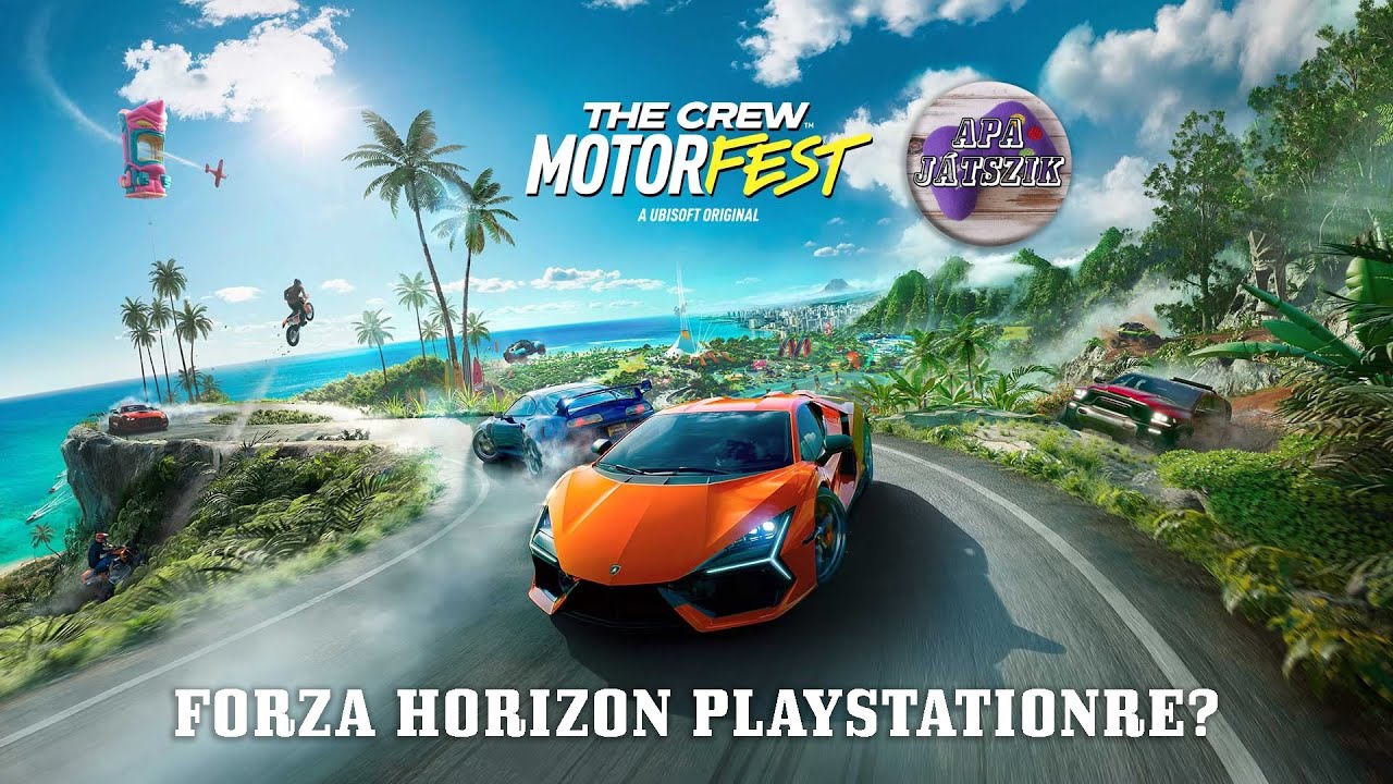 Forza Horizon PlayStationre is? - The Crew Motorfest | Apa játszik