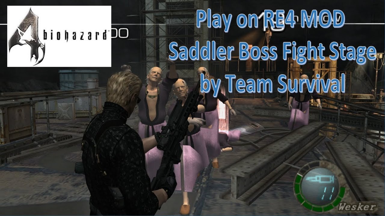 Play on RE4 MOD - Saddler Boss Fight Stage(by Team Survival)