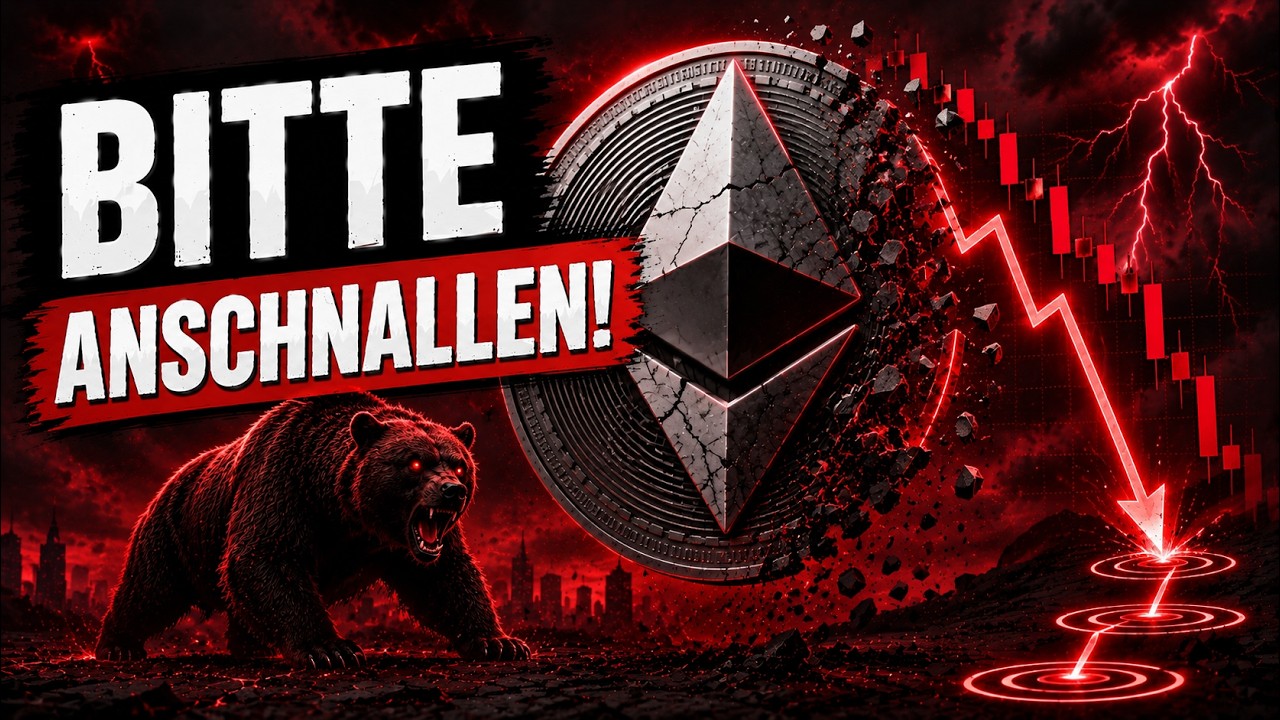 Ethereum vor der Kapitulation? - Bitcoin & Altcoin Chartanalyse | Elliott Wellen | 23.06.2026