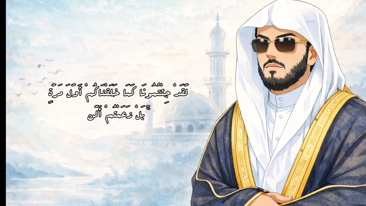 Surah al kahf recite by dr sheikh yasser al dossari 