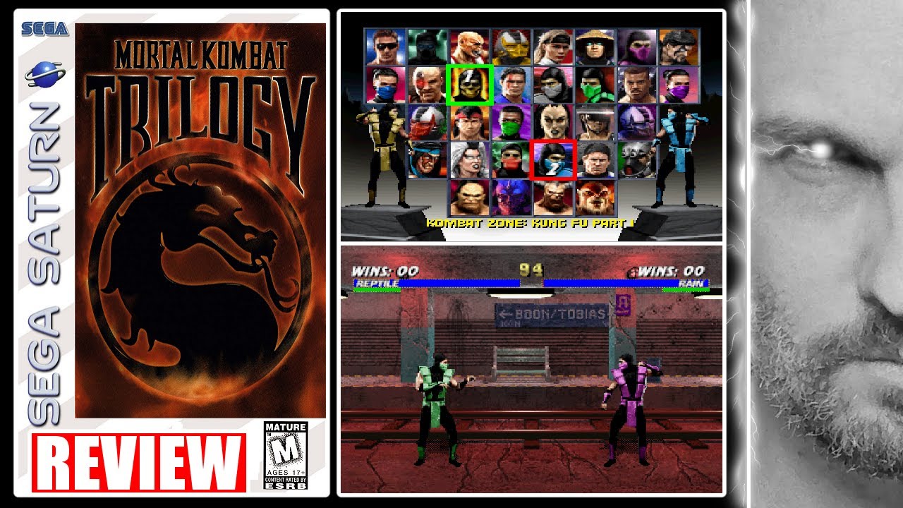 ОБЗОР трилогии Mortal Kombat | Sega Saturn | FATE |