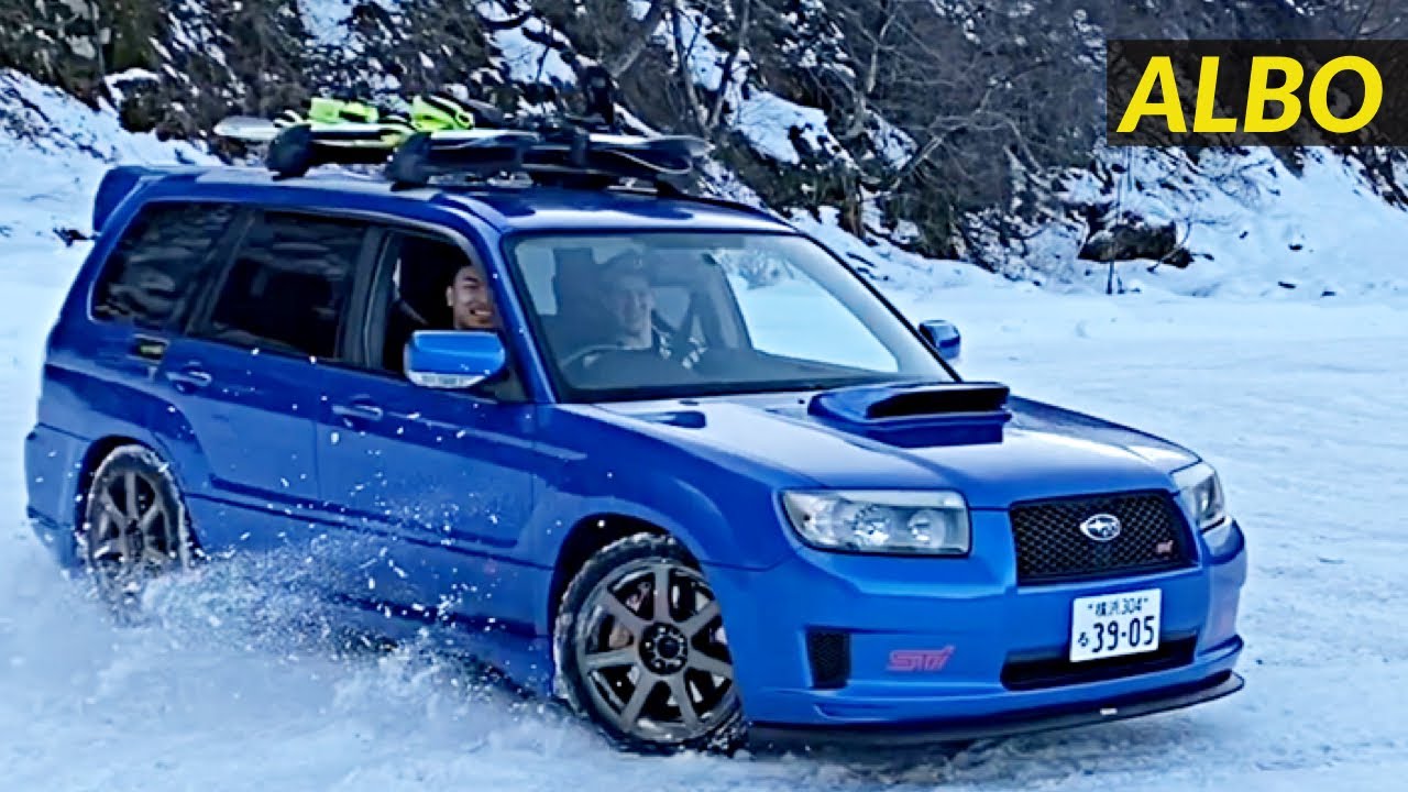 Дрифт на снегоходе. Мой Subaru Forester STi в честь достижения 190 000 подписчиков!!!