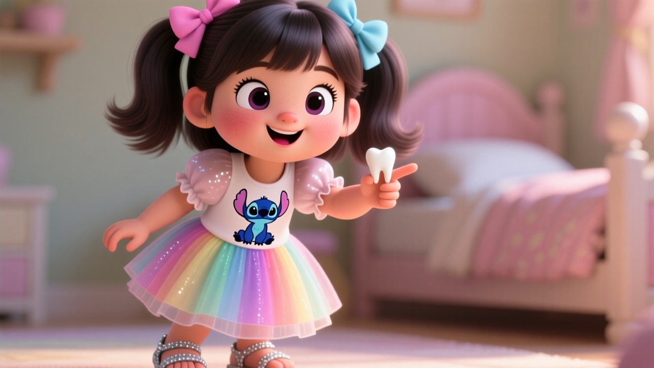 O MISTÉRIO DO DENTE SUMIDO! 🧚‍♀️🦷 A Fada dos Dentes visitou a Alice e a Belinha!