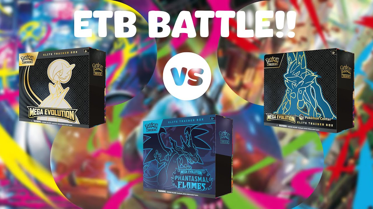 ¿Qué ETB tiene la mayor cantidad de hits? 🔥| ETB Mega Evolutions vs. Phantasmal Flames