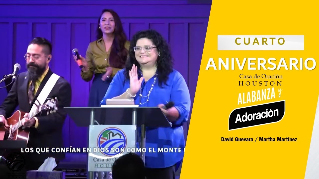 4to. Aniversario | Alabanza |  David Guevara / Martha Martínez | Septiembre 2022