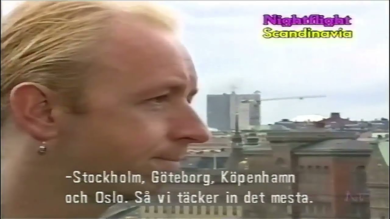 Rob Halford ` Interview for Stuart Ward / Sweden TV - Stockholm. May 6,1988