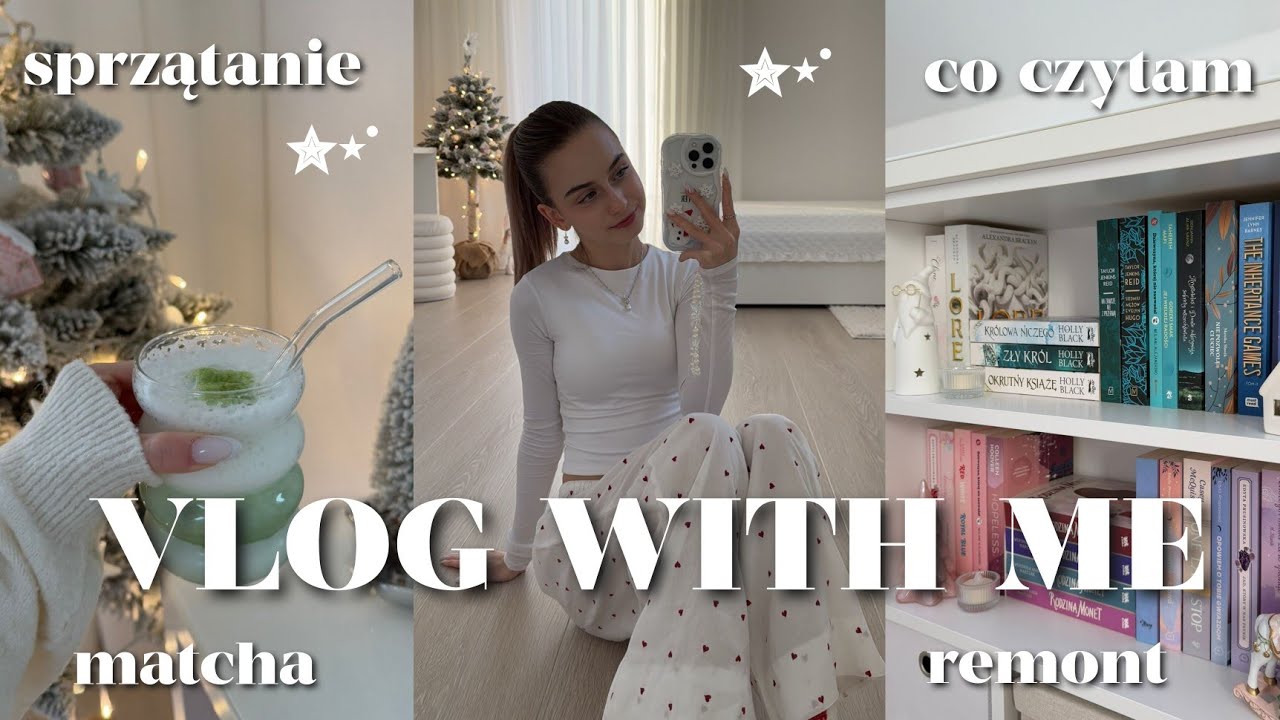 VLOG WITH ME 💕 sprzątanie, robię matchę, kolejne remonty