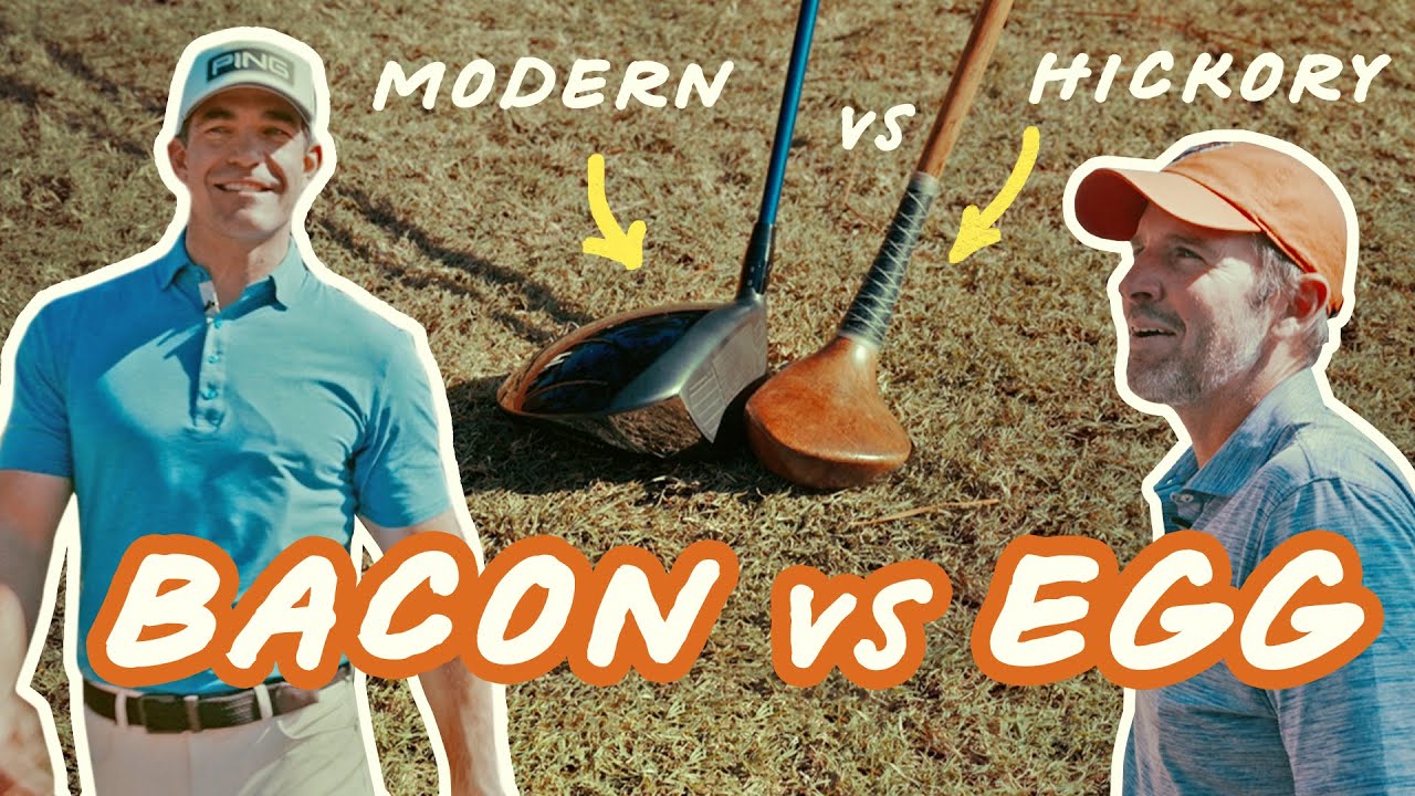 Hickory Golf против Modern Clubs в Mid Pines с Шейном Бэконом | Digging Into Design, презентация ...