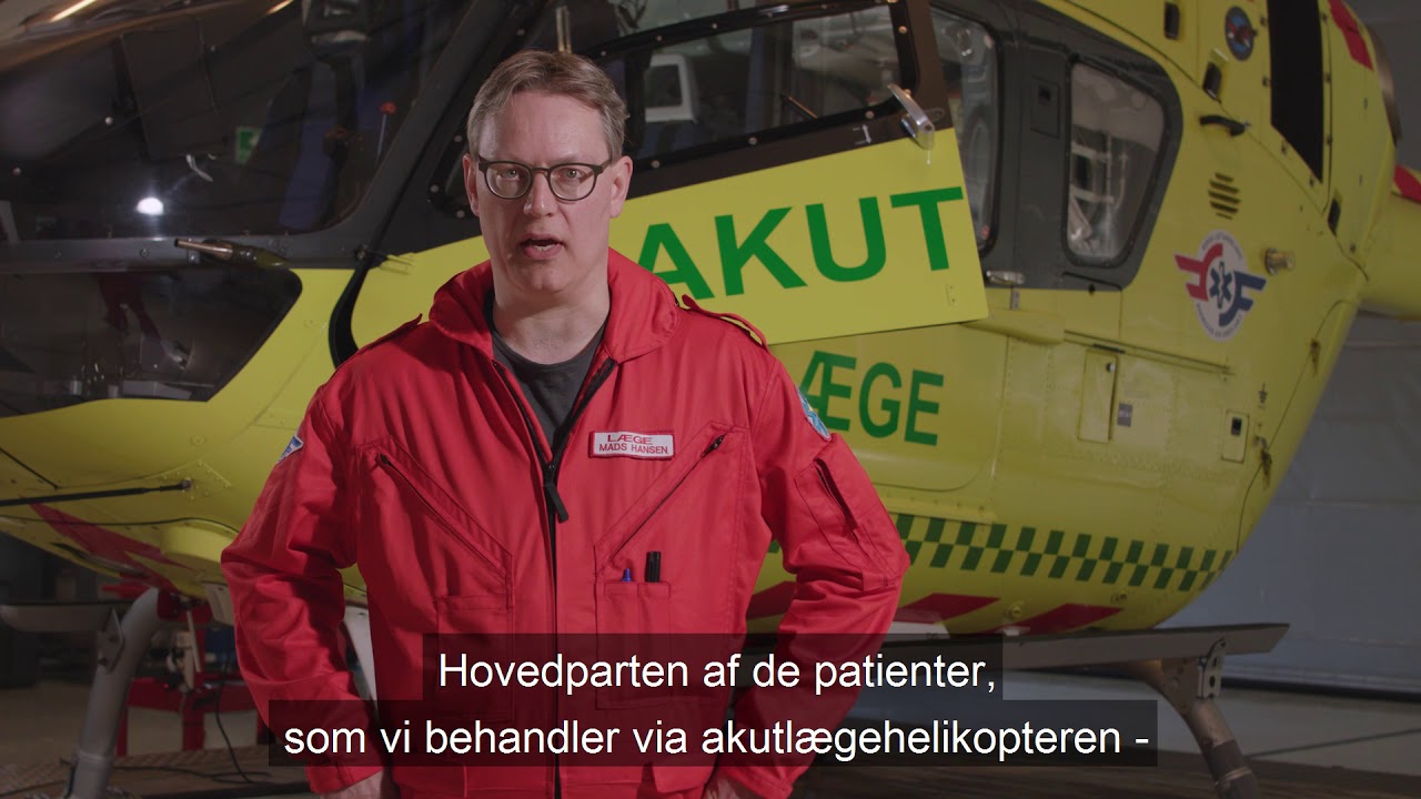 AKUTLÆGEHELIKOPTEREN (med undertekst)