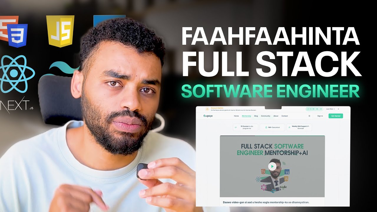 Ogow Wax Walba Oo Ku Saabsan Programka Full Stack Sofware Engineer + AI