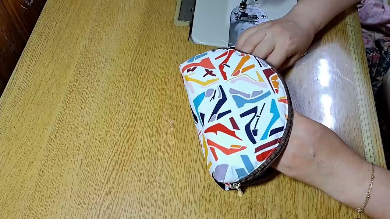 DIY 반달파우치 만들기
