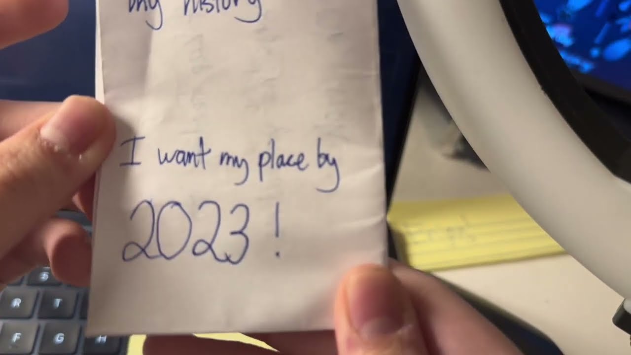 2023 - Blue Rain Boots (lyric video) | PAPER LYRICS