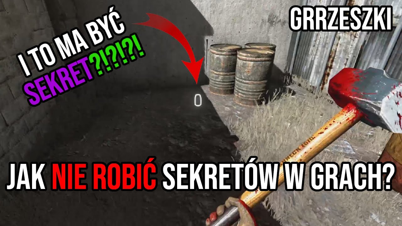 CZEMU SEKRETY W TEJ GRZE SĄ OKROPNE?!