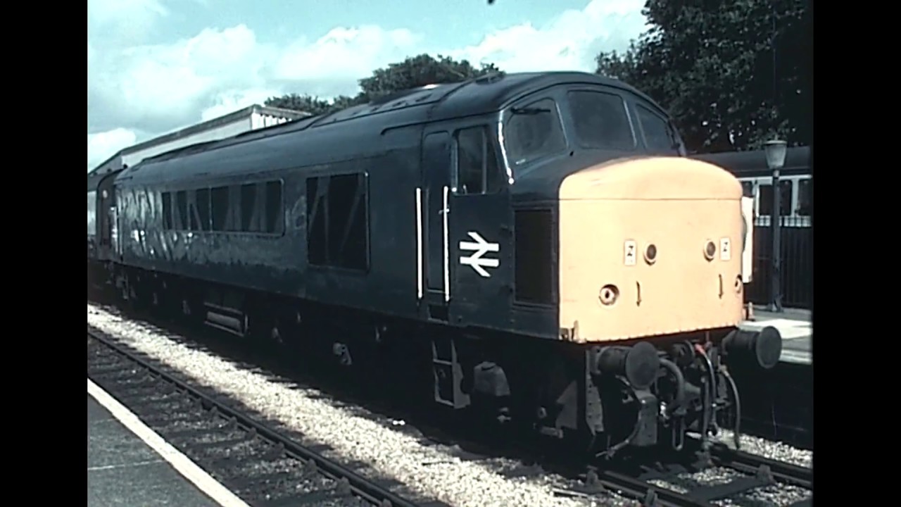 Class 45s Devon 1985/86 on super 8 film
