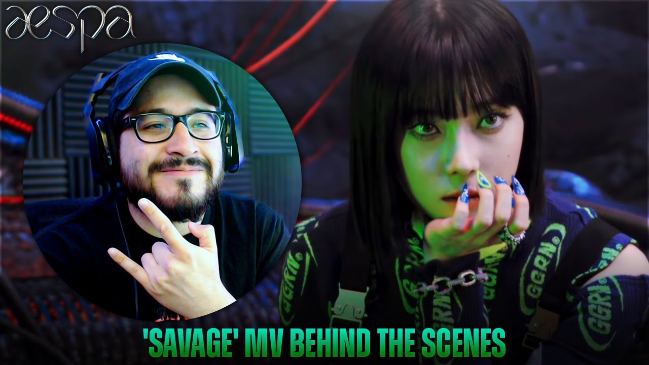 Reaction to aespa 에스파 'Savage' MV Behind The Scenes