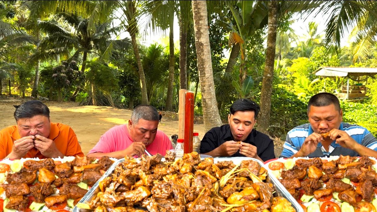 Trận Đấu Căng Như D&acirc;y Đ&agrave;n 8 Ph&uacute;t ĂN 6,4 K&Yacute; CƠM VỊT OM TƯƠNG ME Thắng Được 200K | ATĐQ 