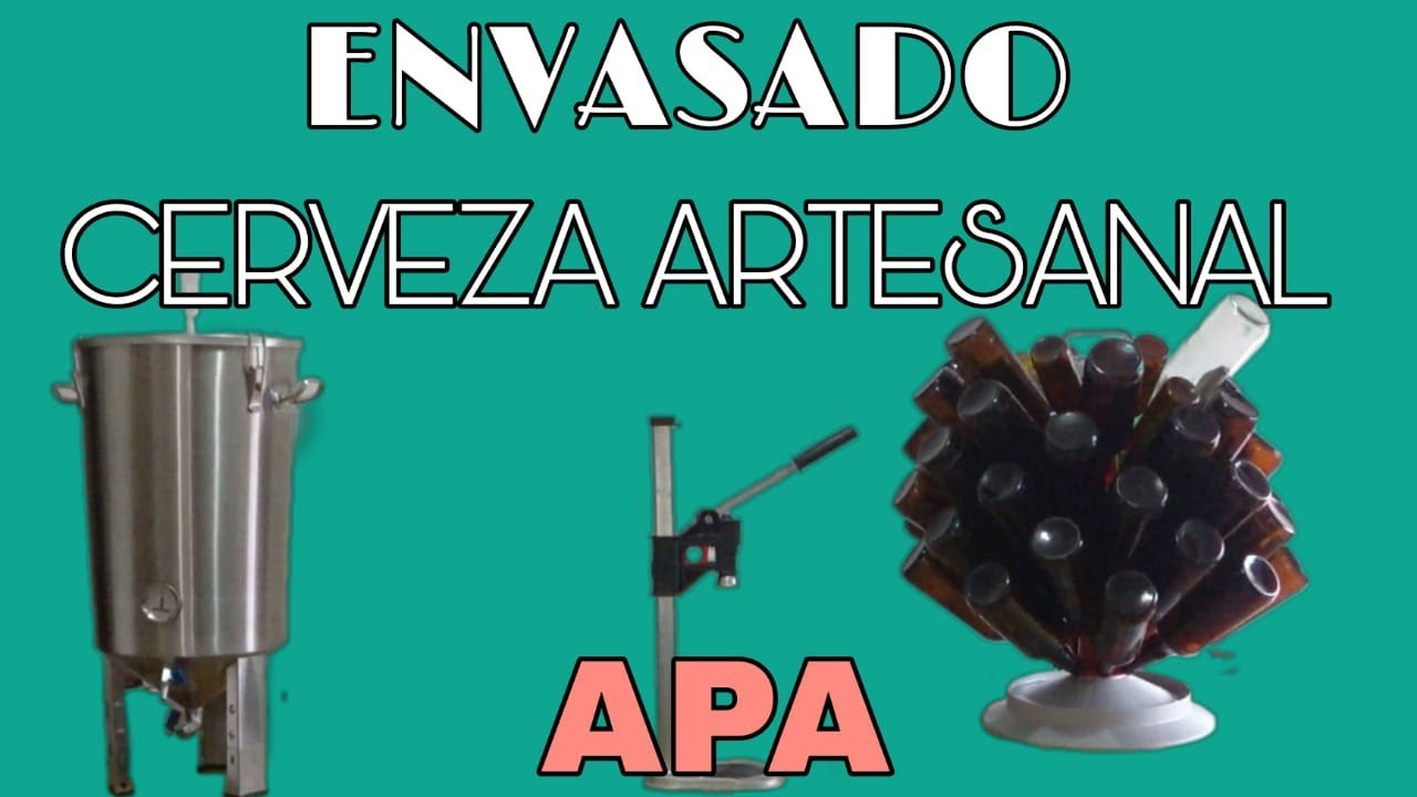ENVASADO DE CERVEZA ARTESANAL APA | AMERICAN PALE ALE