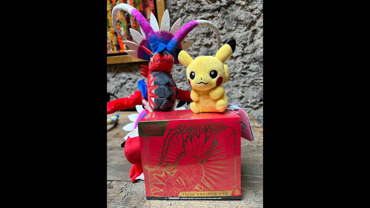 Unboxing Elite Trainer Box Scarlet & Violet
