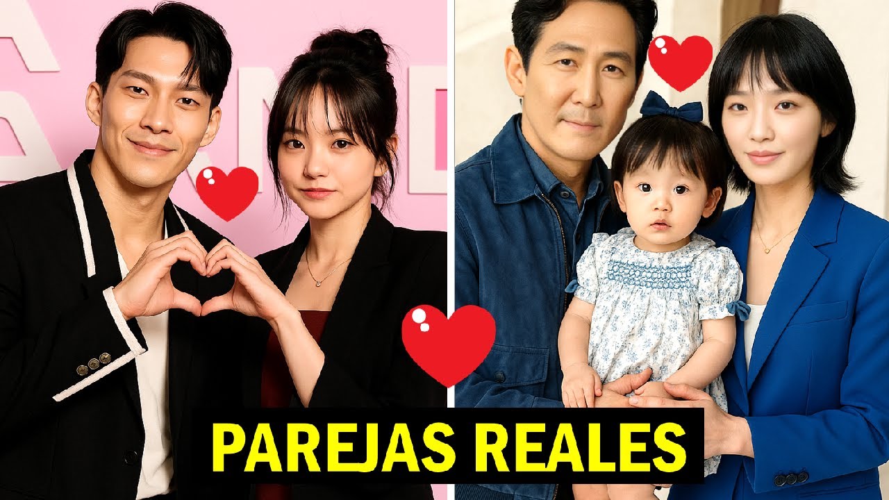 Conoce A Las Parejas Reales Del Juego Del Calamar 1,2 y 3