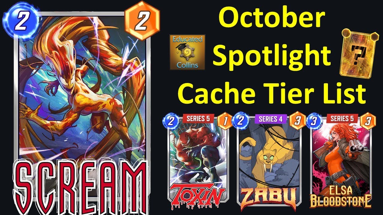 Spotlight Caches Tier List for October 2024 & Season Pass Discussion (Marvel Snap)
