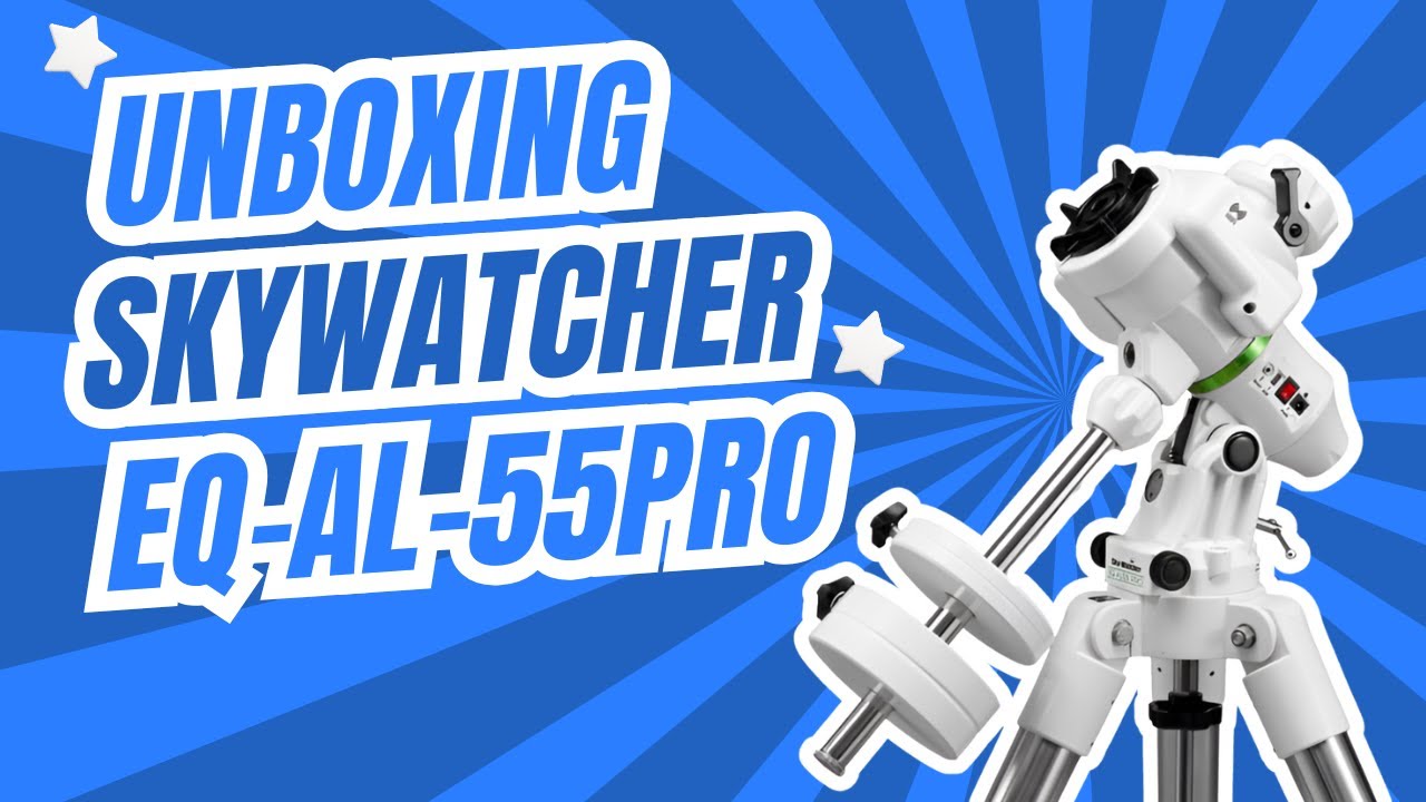 Unboxing Skywatcher EQ-AL-55PRO #telescopio #astronomia #skywatcher