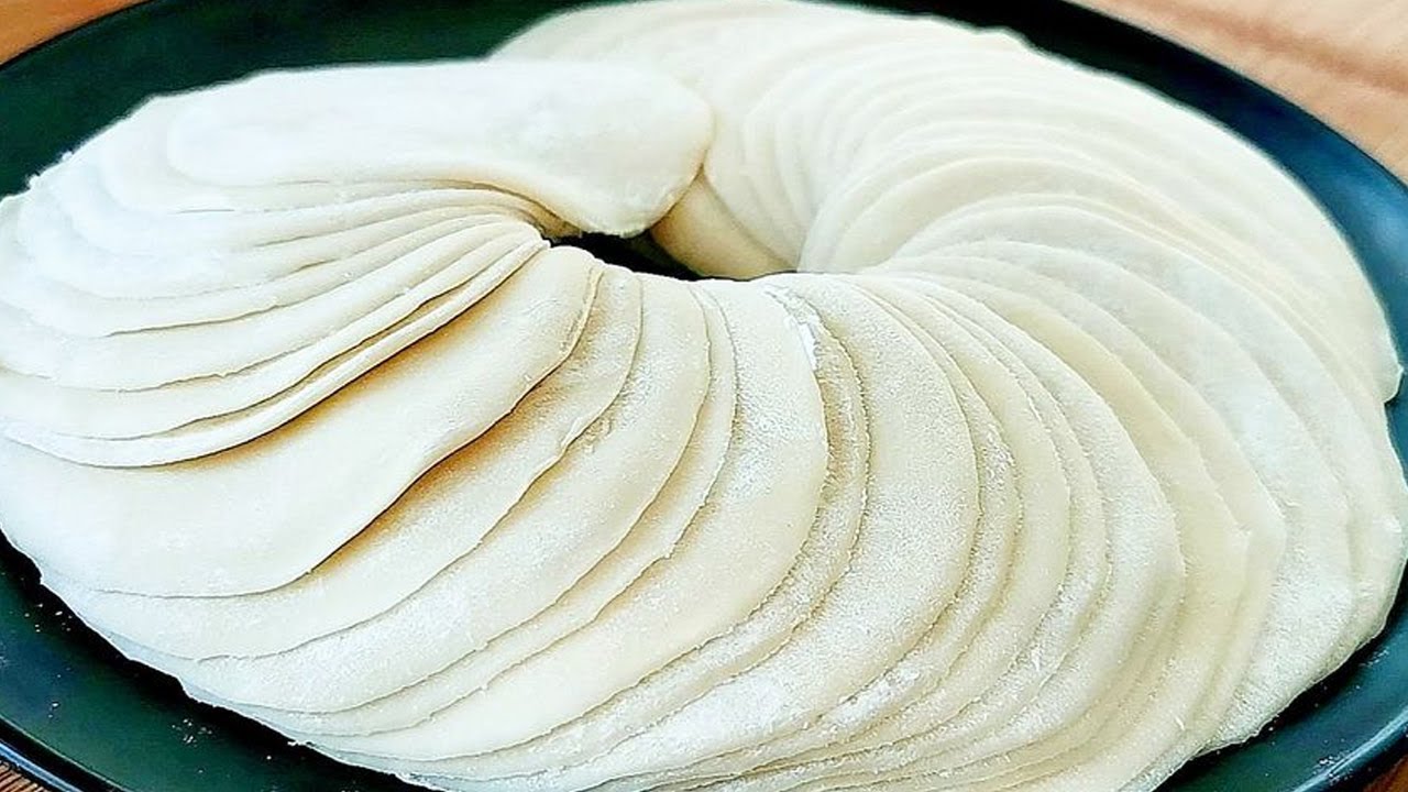 【小穎美食】饺子皮别包饺子了，加一碗米饭，简单一做，比饺子好吃，超过瘾！