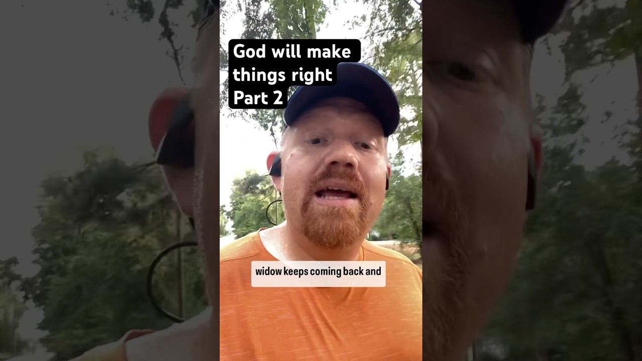 God will make things right part 2 #God #Jesus #Bible #prayer #devotional #christianity #parables