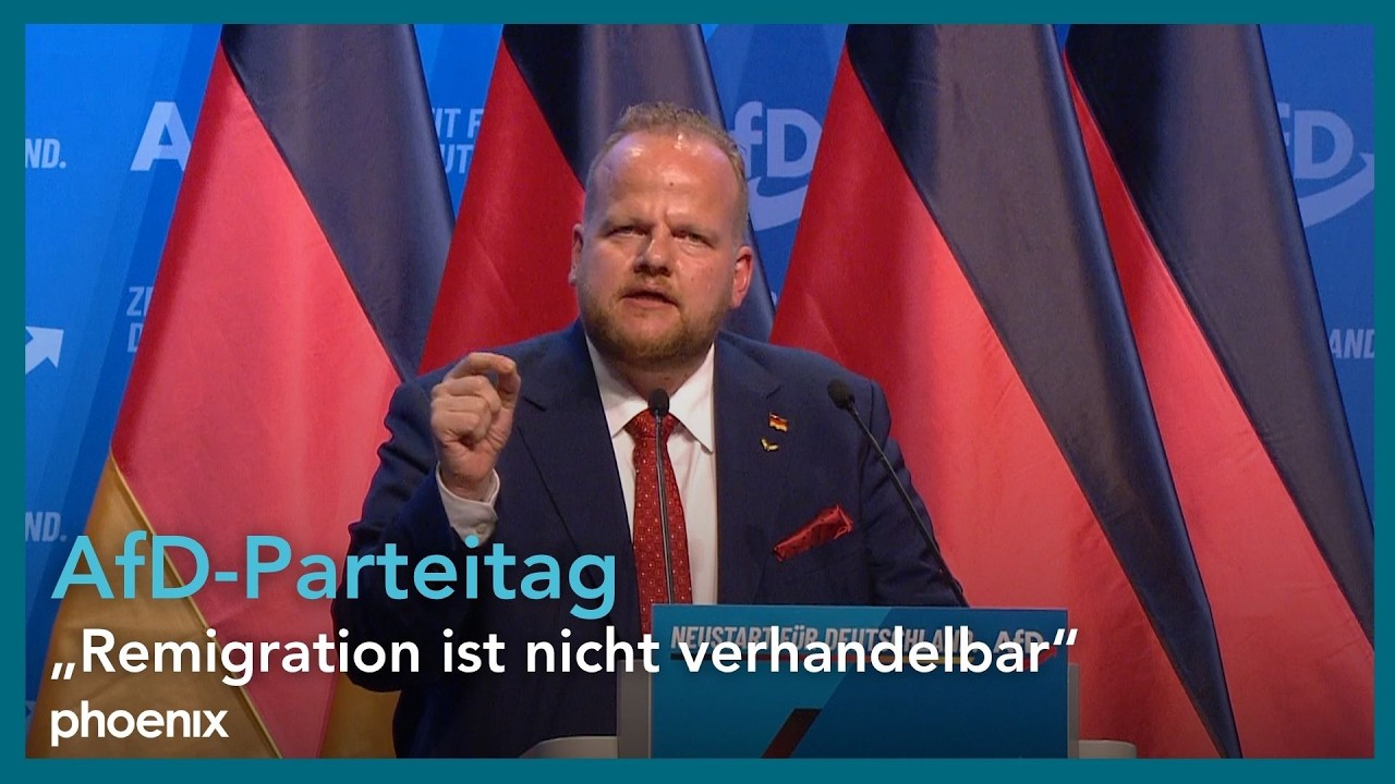 AfD-Parteitag: Bewerbungsrede von Sven Tritschler (Kandidat f&uuml;r stellv. Bundessprecher) | 04.07.2026